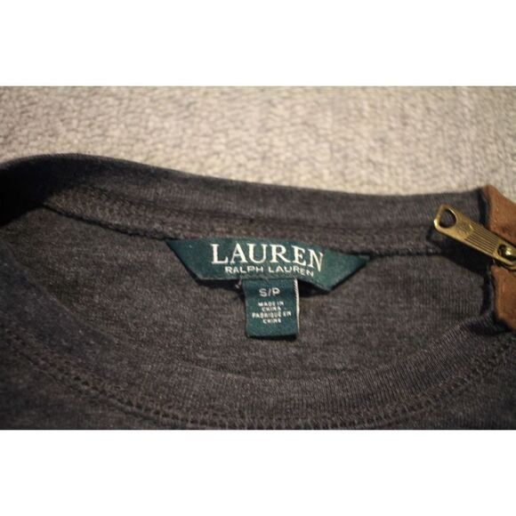 Vintage Lauren Ralph Lauren Women's Long Sleeve Zip Shirt - Size Small - Picture 5 of 6